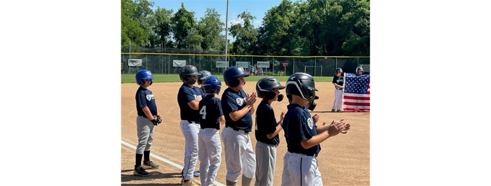 Norwin 2023 10U Little League team at Ingomar Section Tournament